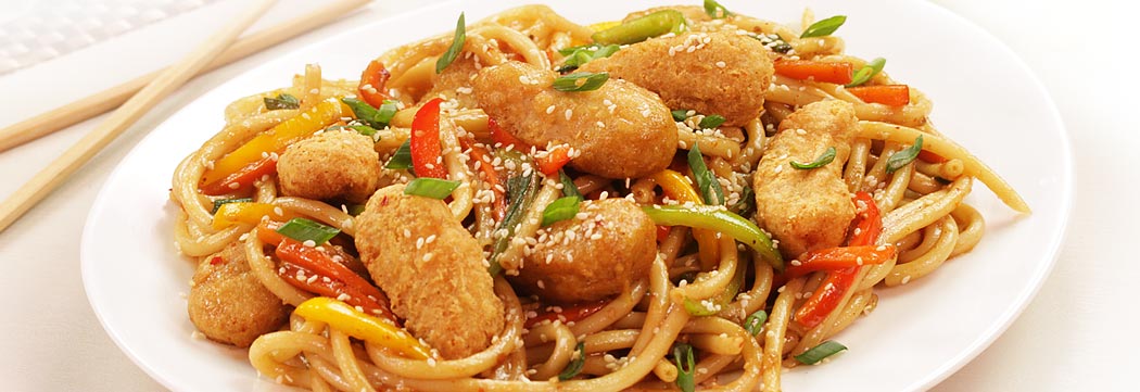 Mongolian Chicken Noodles