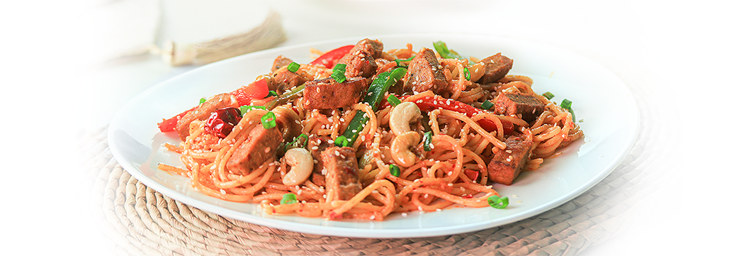 Spicy Cashew Noodles