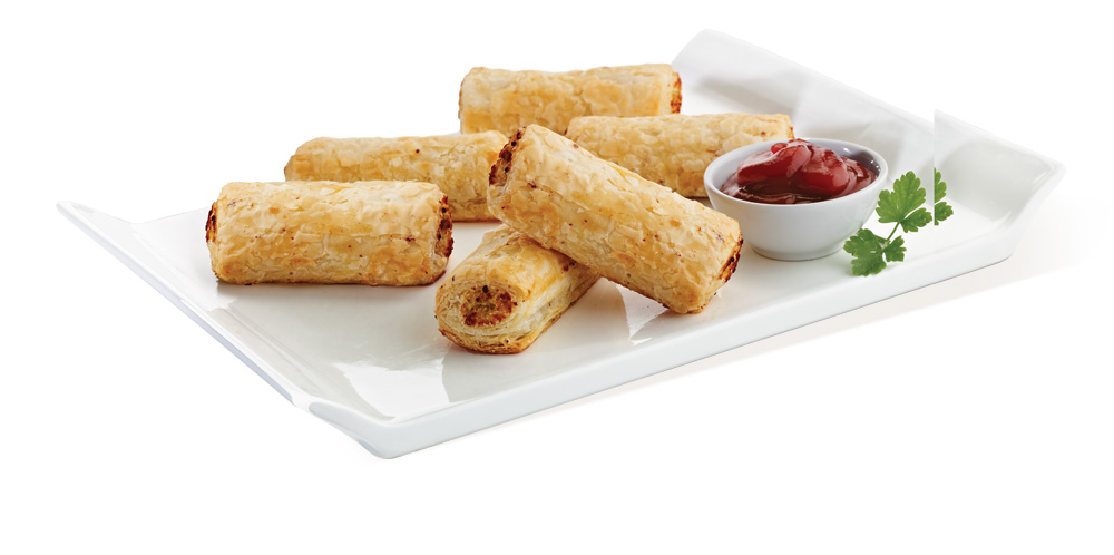 Patteze (Golden baked puff pastry with mild chicken filling)