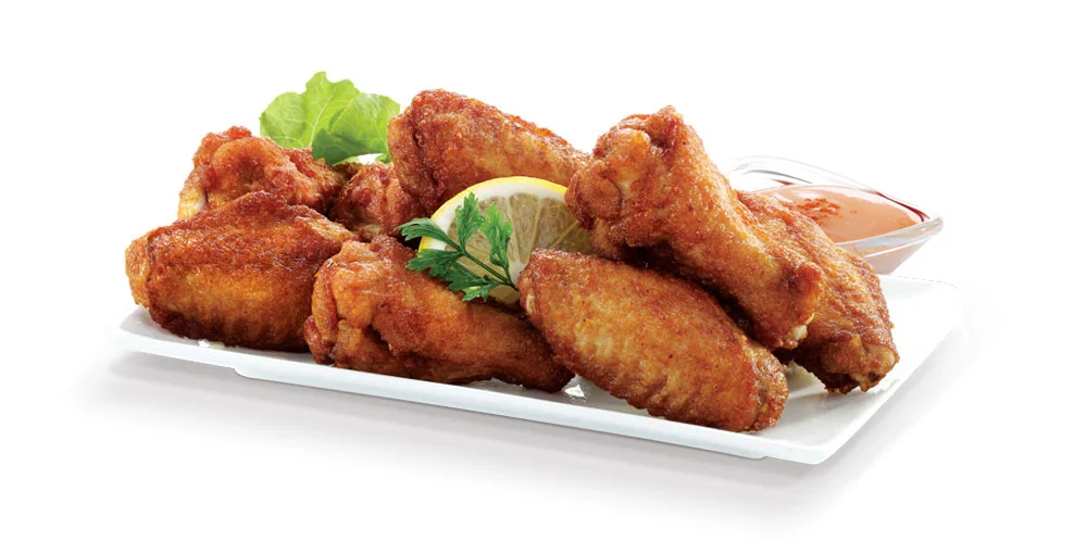 Combo Wings (Seasoned, lightly breaded chicken wings sections)