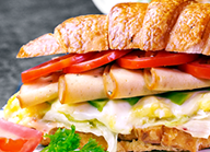 Breakfast Croissant Sandwich