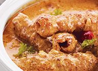 Seekh Kabab Gatta Curry