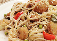 Honey Mushroom Hokkien Noodles