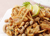 Jumbo Frank Cashew Fritters