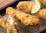 Stuffed Cheese Fried Kababs